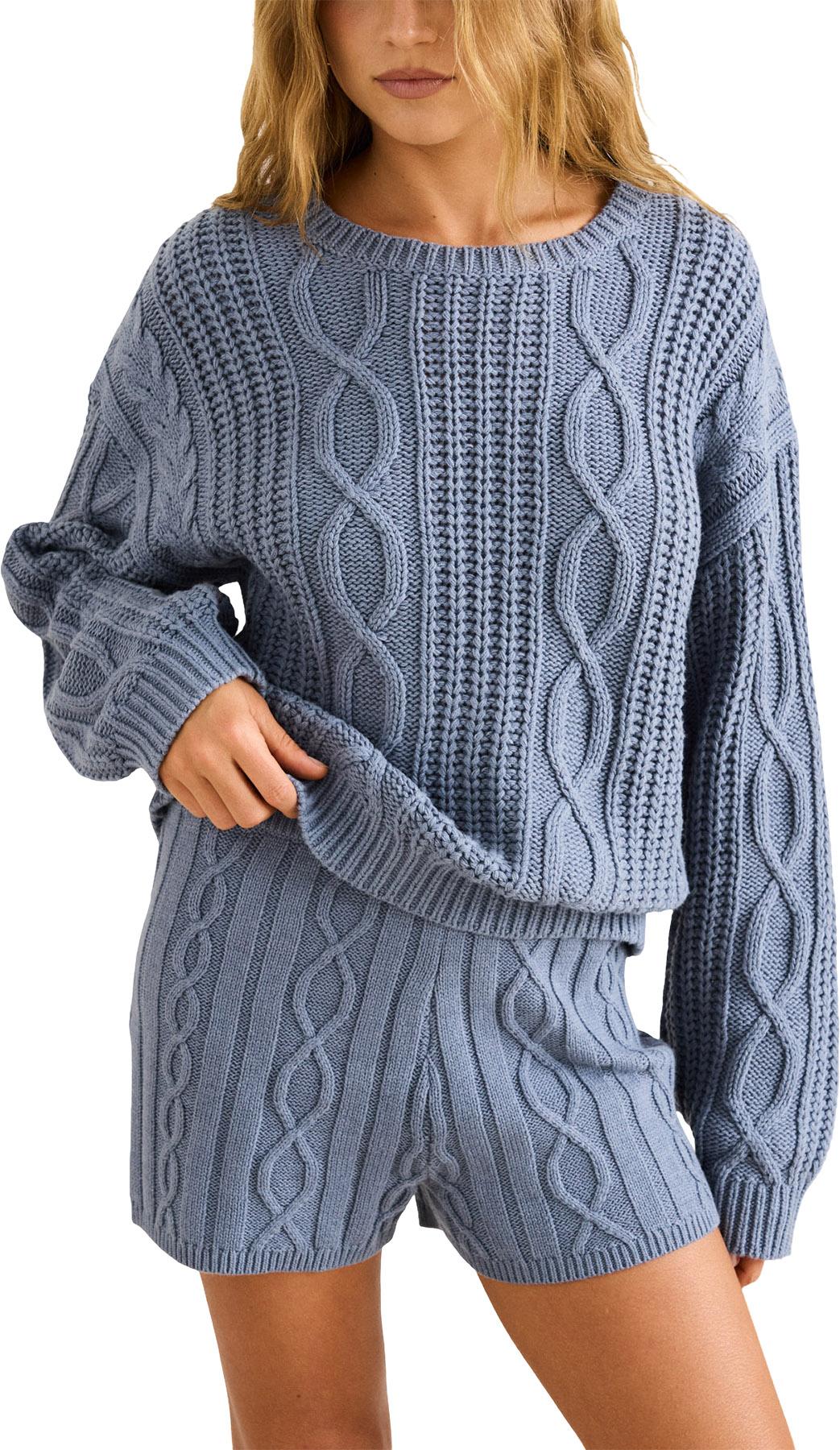 Product gallery image number 2 for product Stanley Cable Knit Shorts - Women's