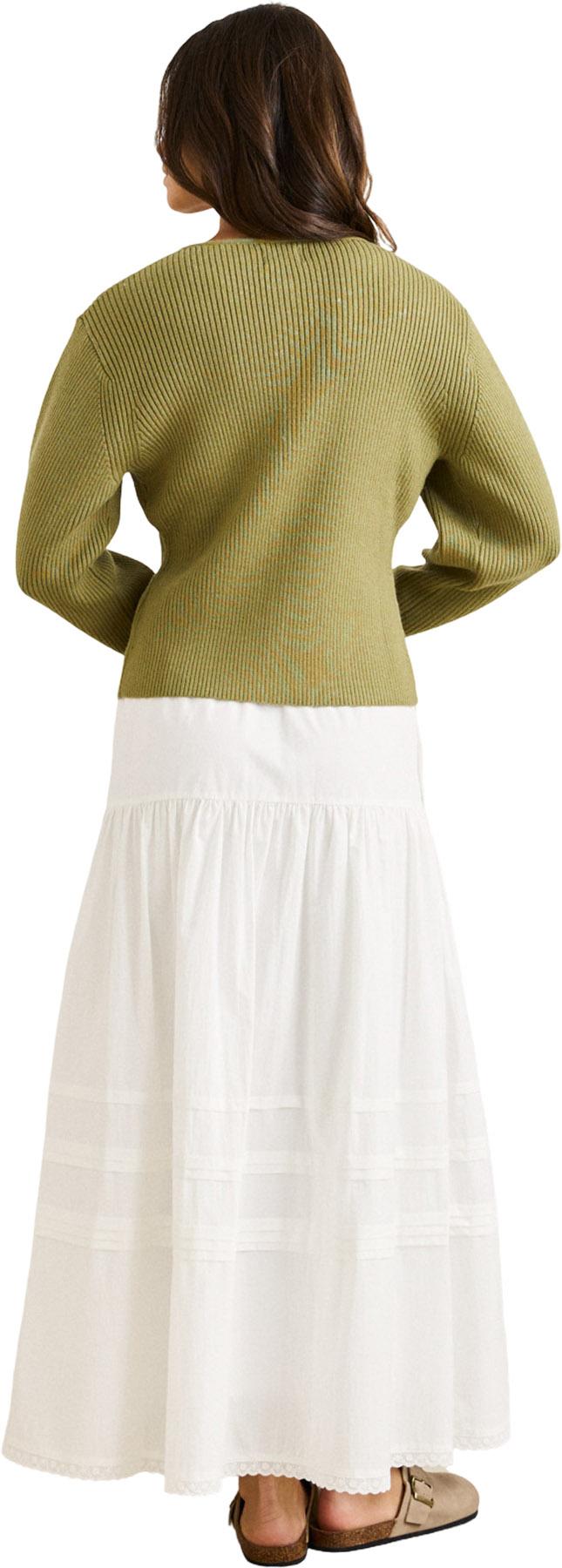 Product gallery image number 2 for product Solene Ruffle Midi Skirt - Women's