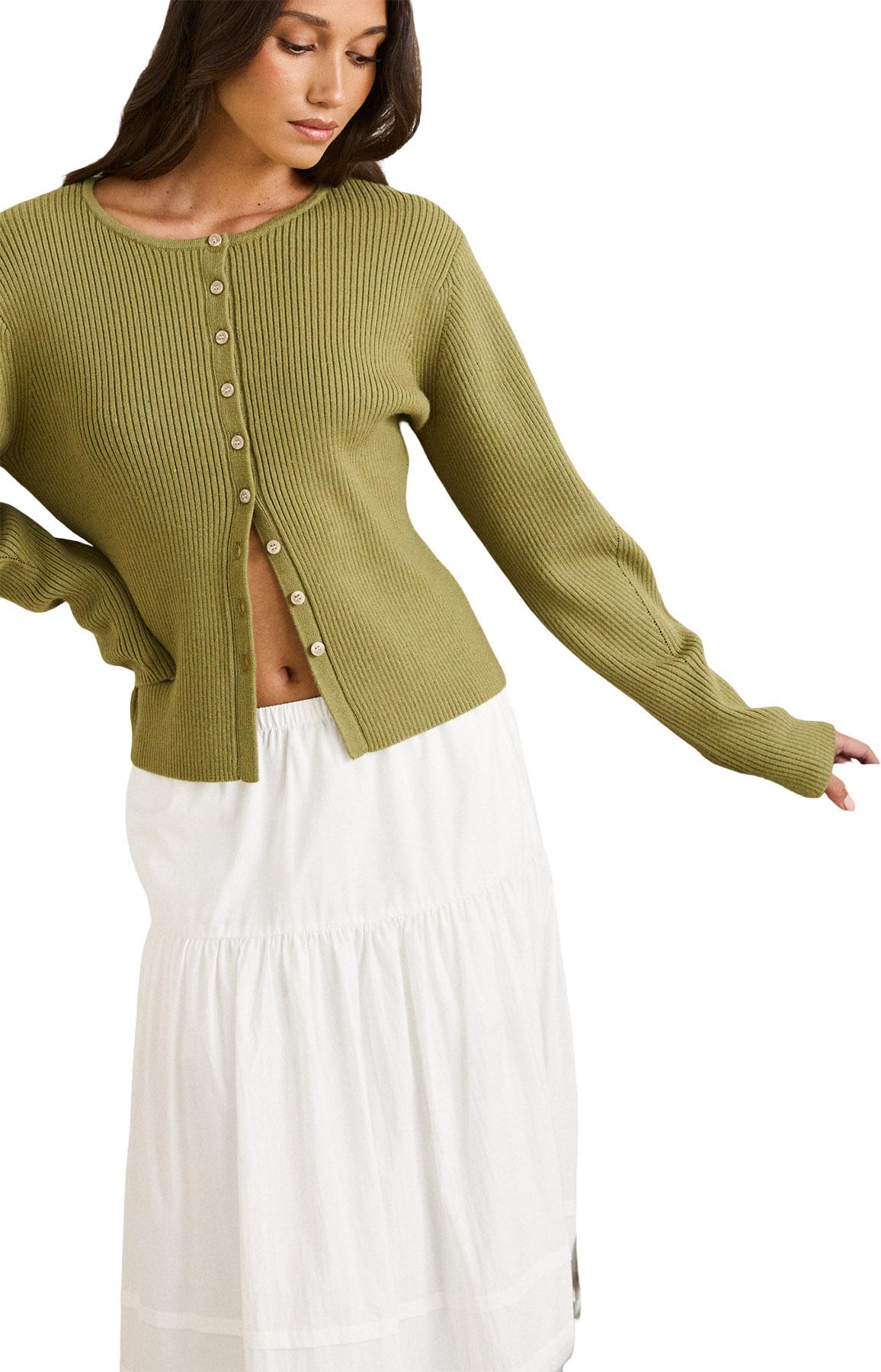 Product gallery image number 3 for product Solene Ruffle Midi Skirt - Women's