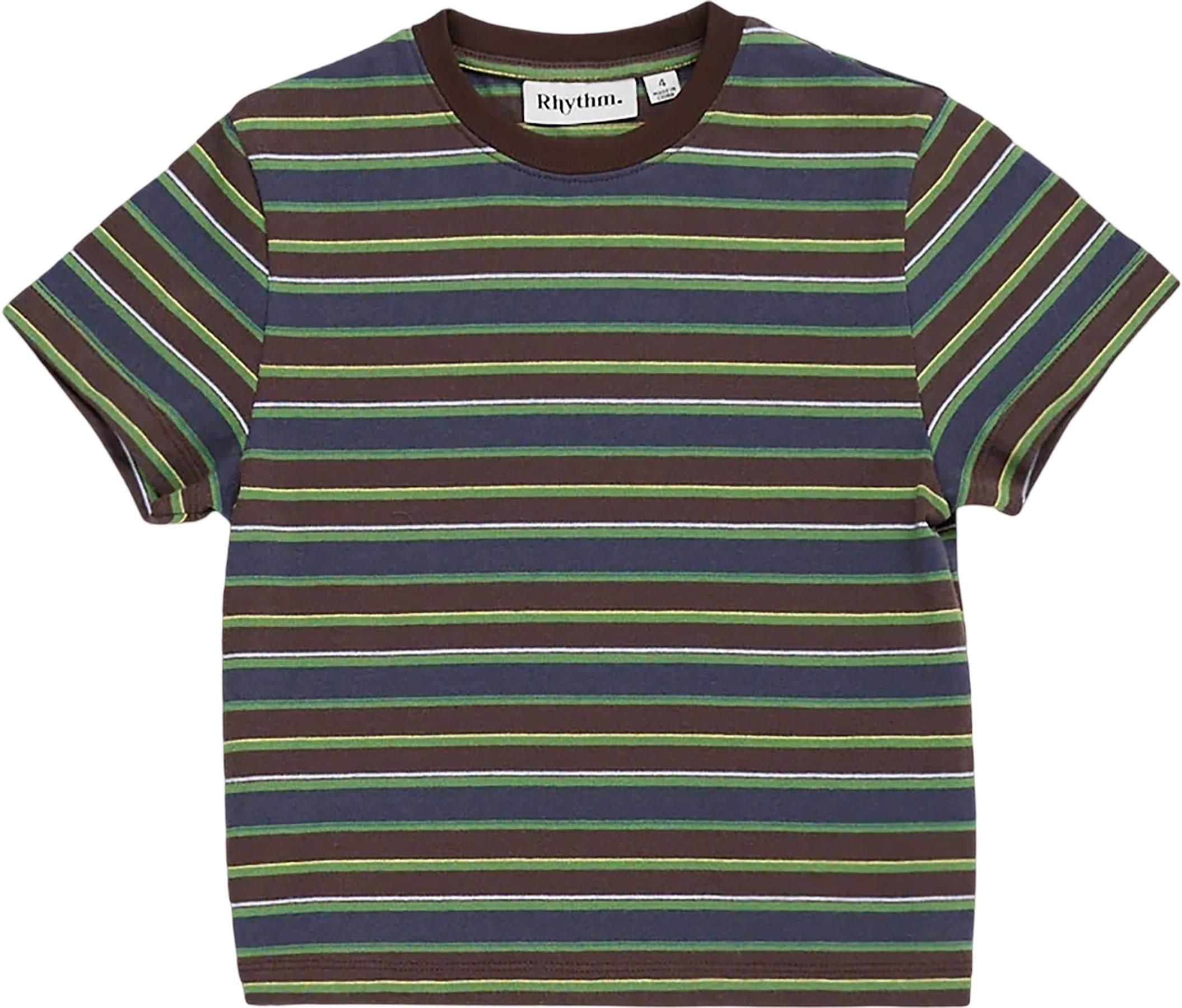 Product image for T-shirt à manches courtes à rayures Adventure - Enfant
