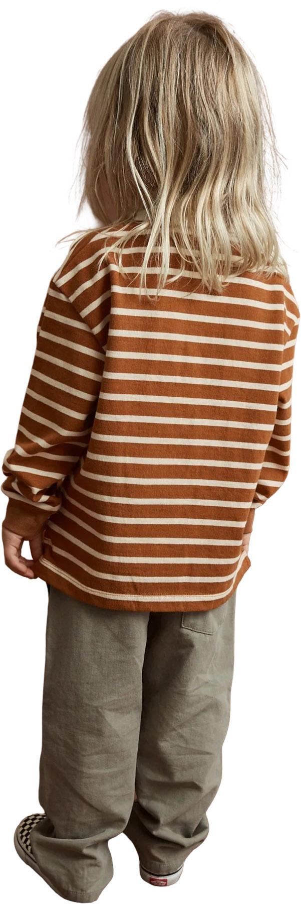 Product gallery image number 2 for product Stripe Long Sleeve Rugby Polo - Kids