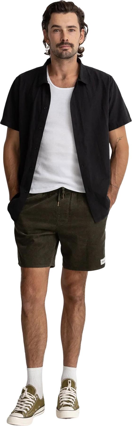 Product gallery image number 3 for product Classic Linen Short Sleeve Shirt - Men's