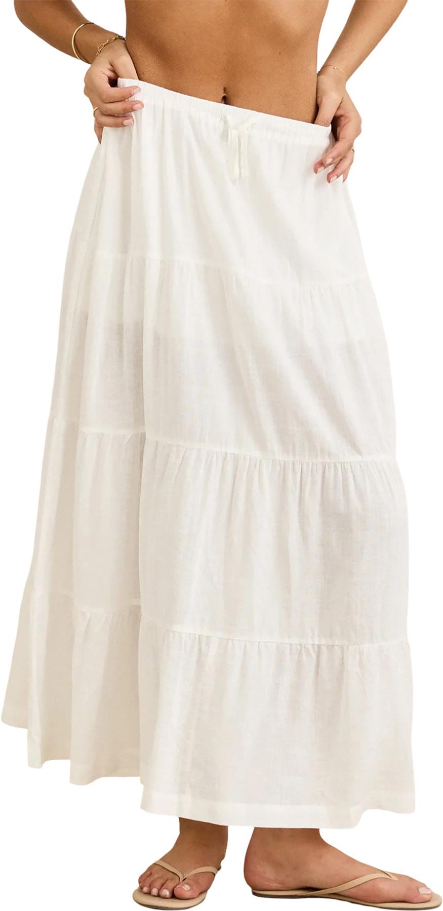 Product image for Jupe longue à étages classique - Femme