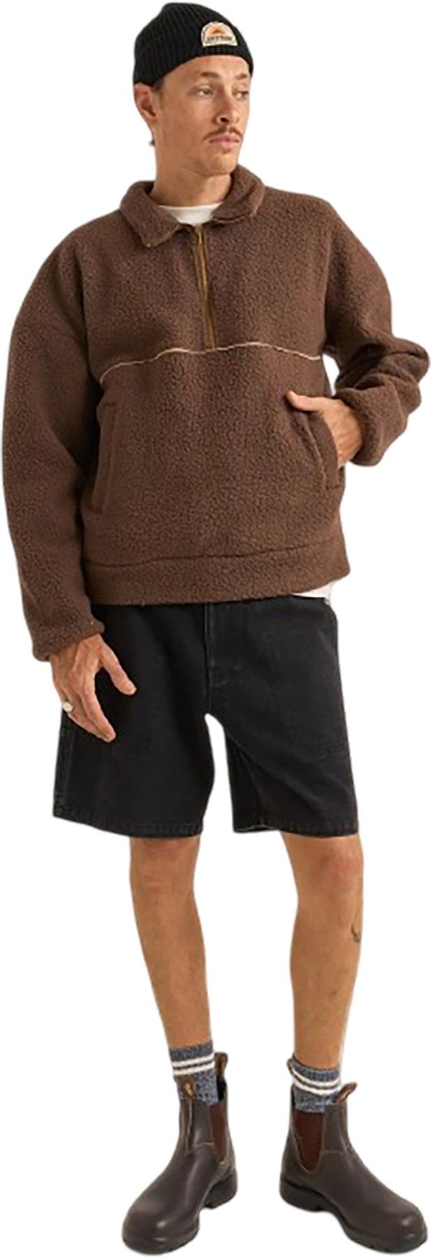 Product gallery image number 3 for product Contrast Quarter Zip Pullover - Men's