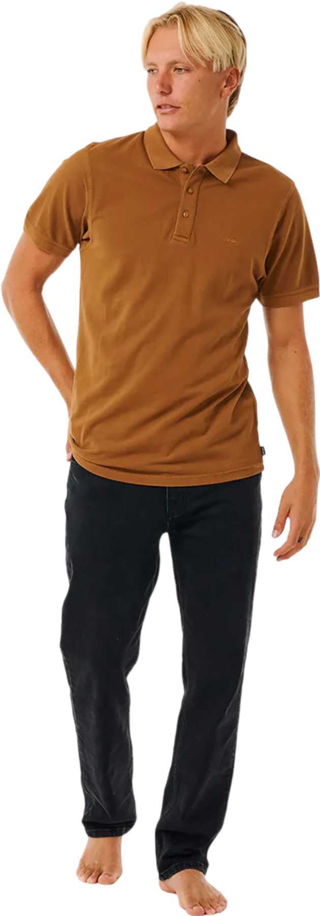 Image de produit pour T-shirt polo délavé - Homme