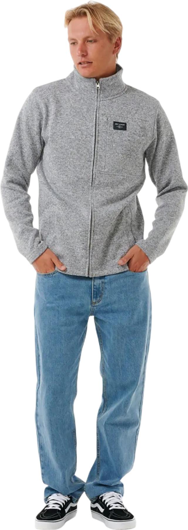 Product gallery image number 4 for product Crescent Zip Through Sweatshirt - Men's