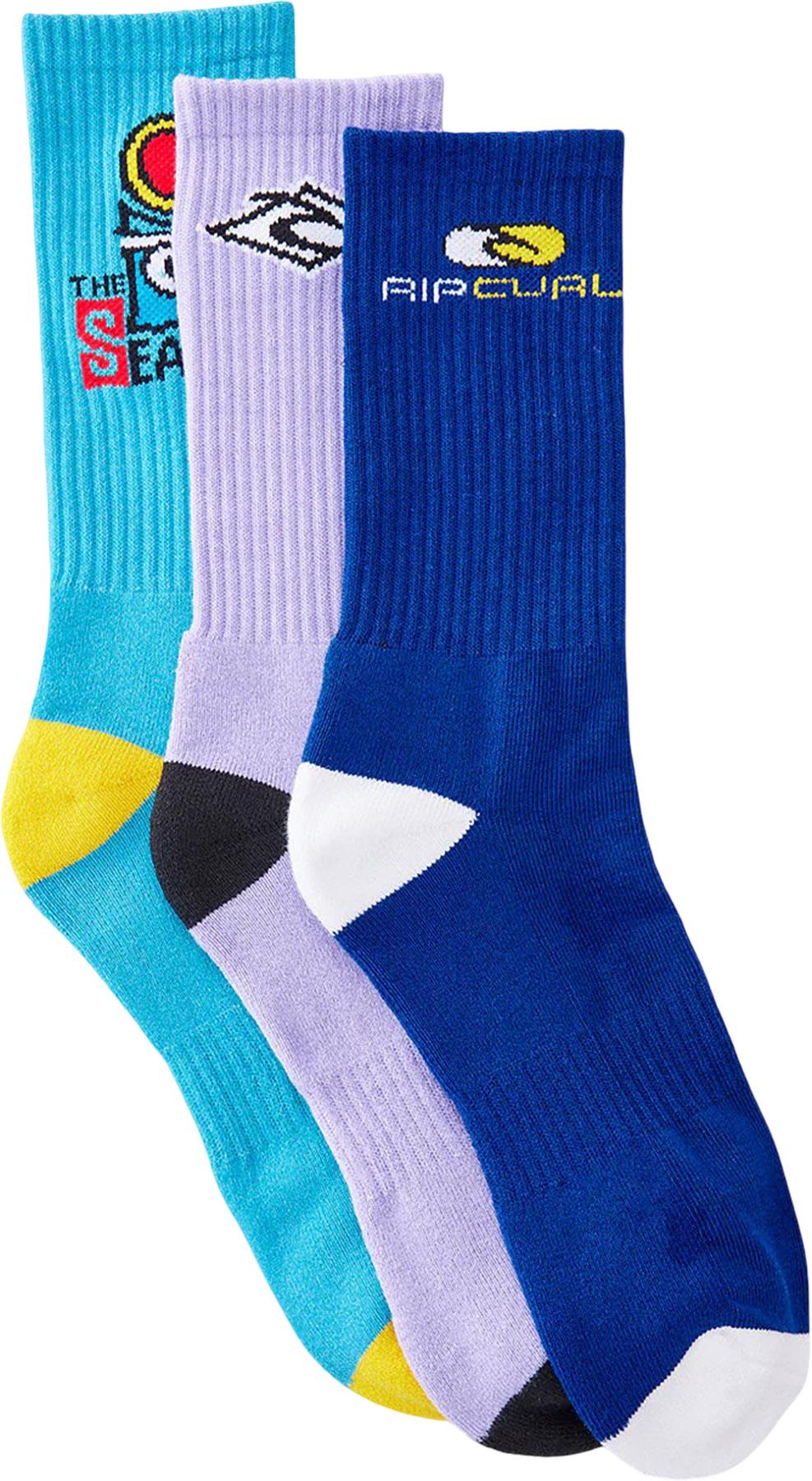 Product image for Retro 3 Pack Crew Socks - Men's