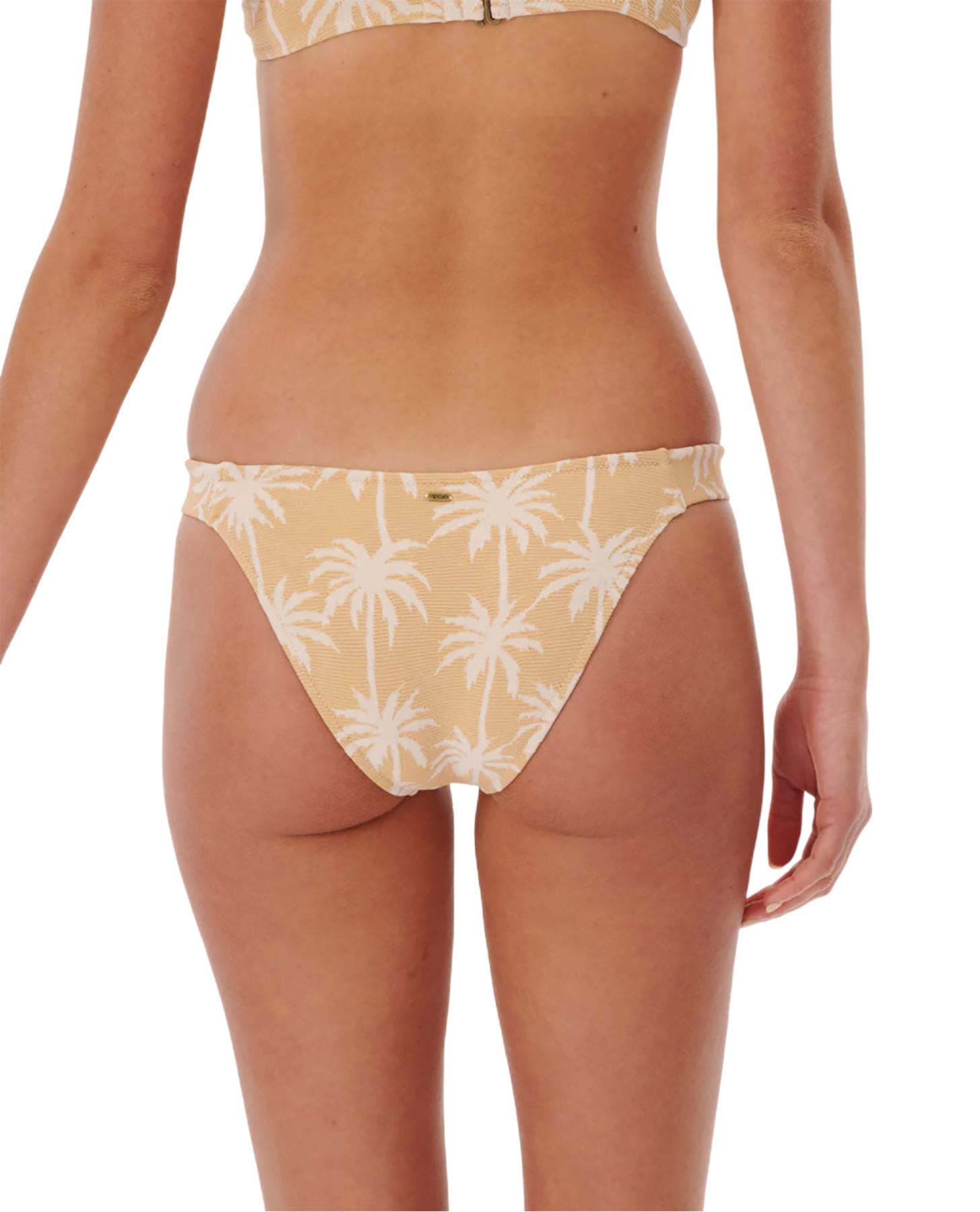 Numéro de l'image de la galerie de produits 2 pour le produit Bas de bikini effronté à bandes Surf Palms - Femme