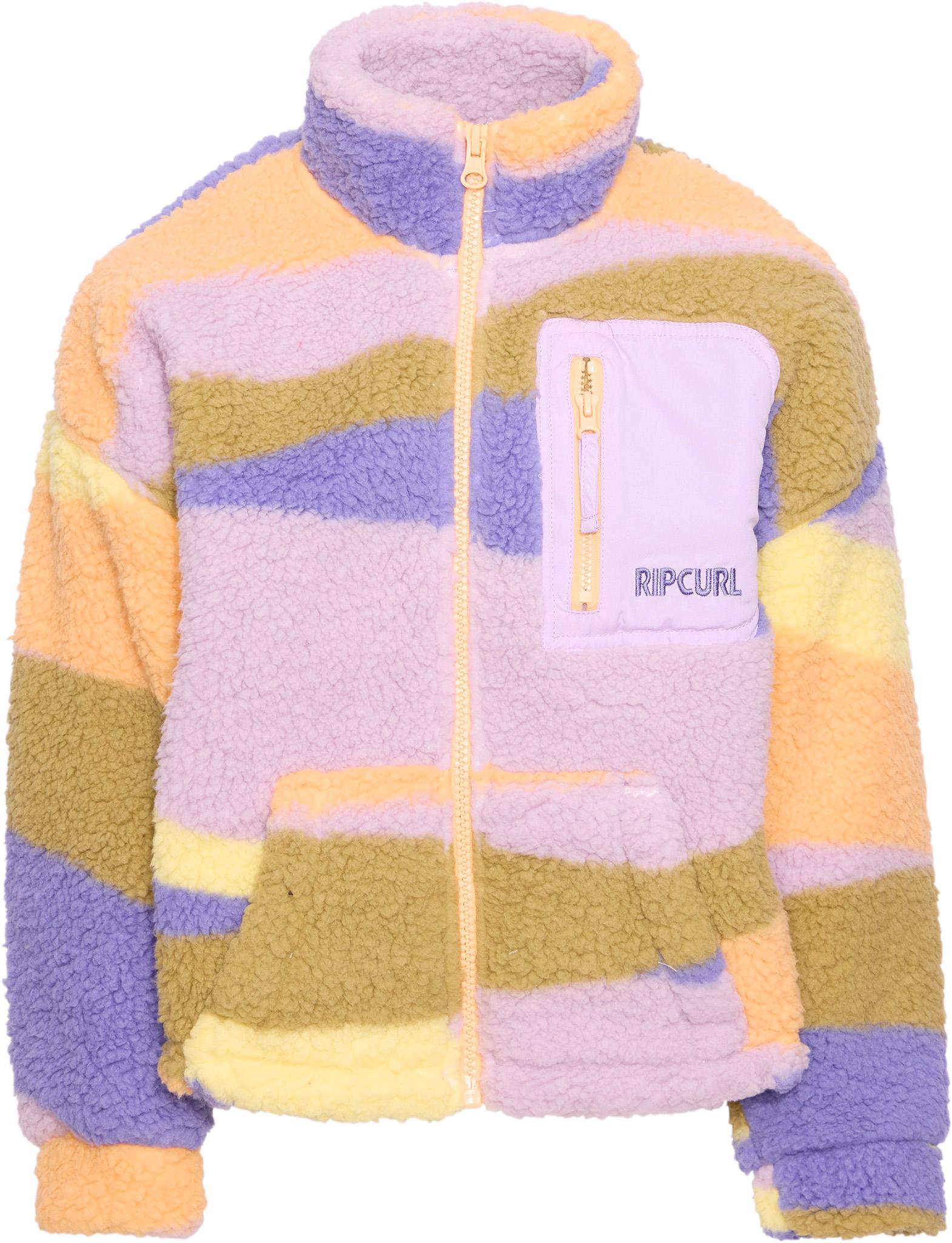 Rip Curl Sunrise Wavy Polar Fleece Jacket Girls The Last Hunt