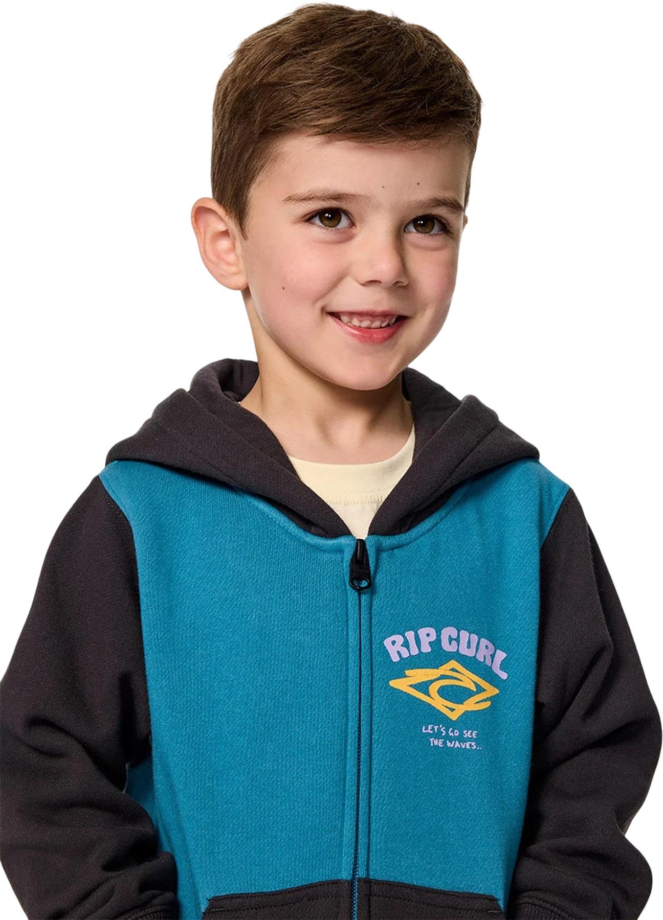 Numéro de l'image de la galerie de produits 3 pour le produit Chandail polaire à glissière Wave Dayz - Garçon