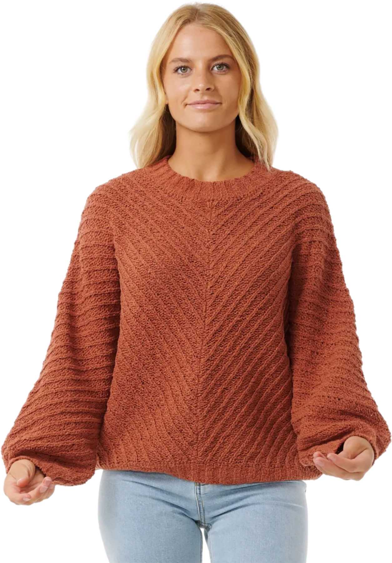 Image de produit pour Chandail à col rond Classic Surf Knit - Femme