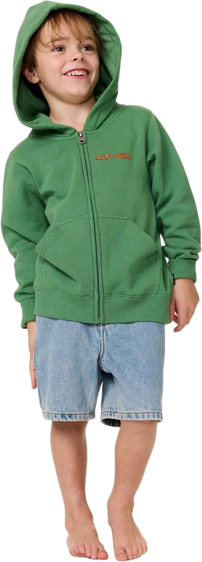 Product gallery image number 3 for product Chandail à capuchon zippé Cosmic Surfing - Garçon