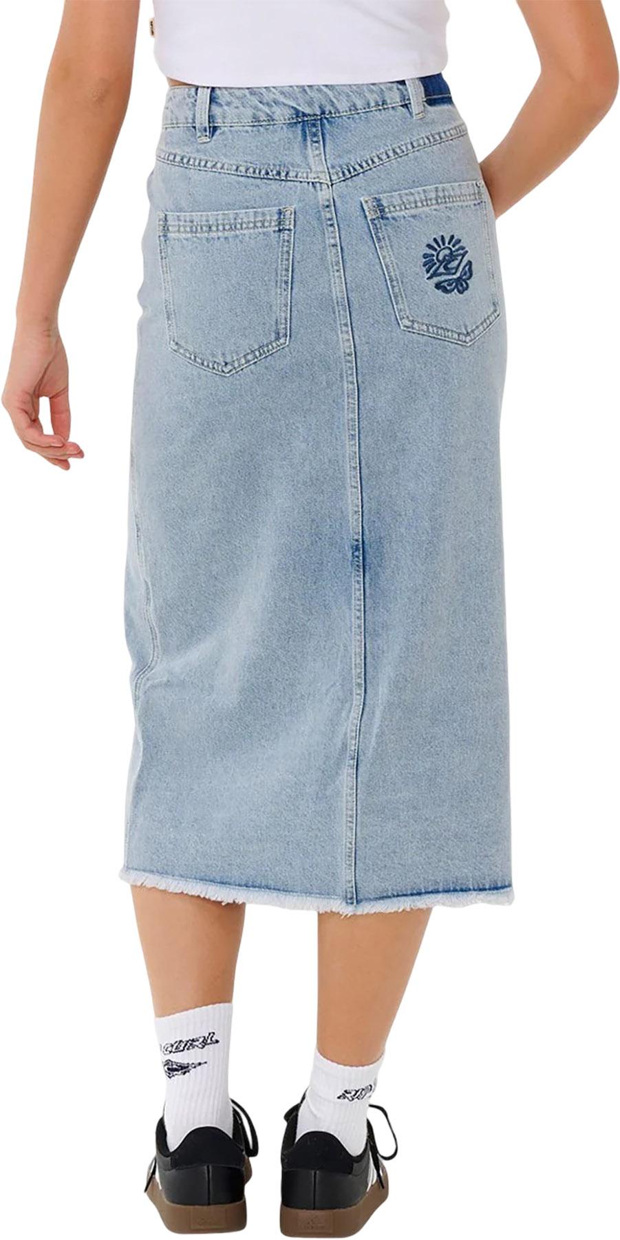 Product gallery image number 2 for product The Search Denim Midi Skirt - Women's