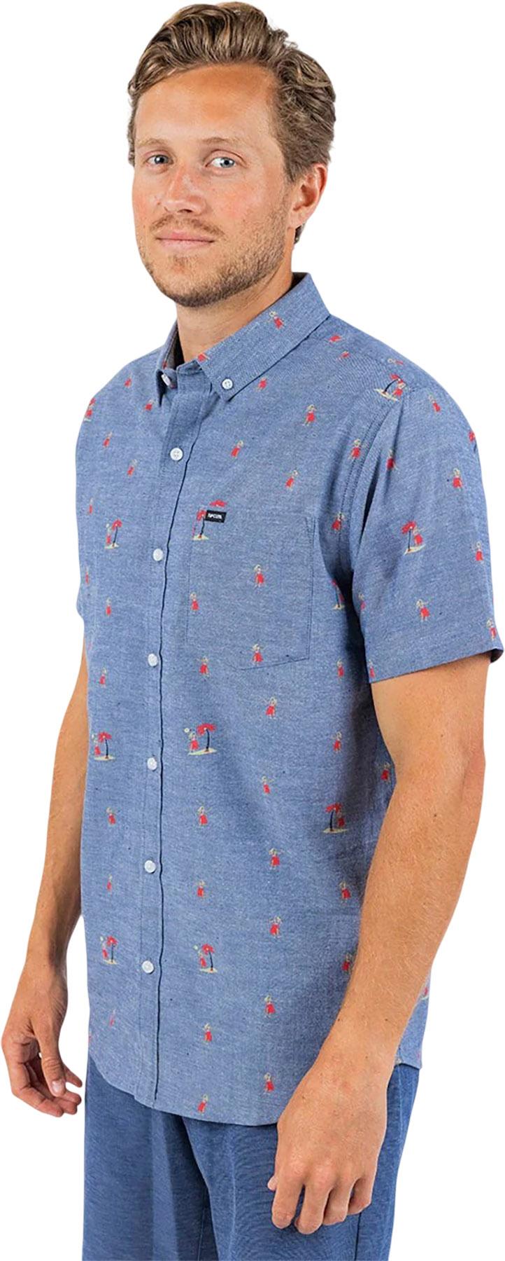 Product gallery image number 4 for product Hula Breach Short Sleeve Shirt - Men's