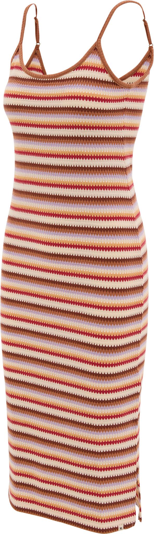 Product gallery image number 5 for product Robe mi-longue à rayures Bobbi - Femme