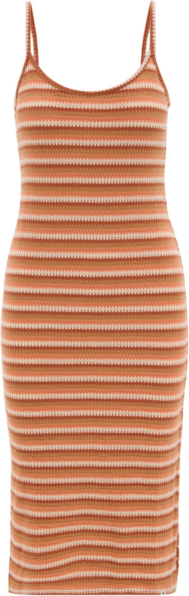 Numéro de l'image de la galerie de produits 1 pour le produit Robe mi-longue à rayures Bobbi - Femme