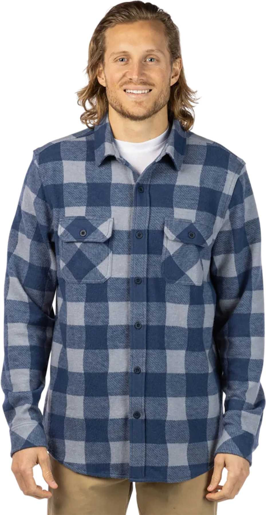 Product image for Grid Long Sleeve Shirt - Men's
