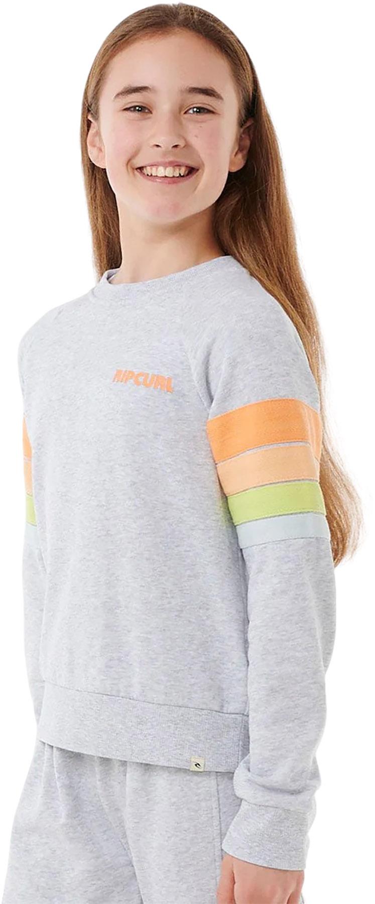 Numéro de l'image de la galerie de produits 2 pour le produit Chandail en molleton à col rond High Tide Surf - Fille