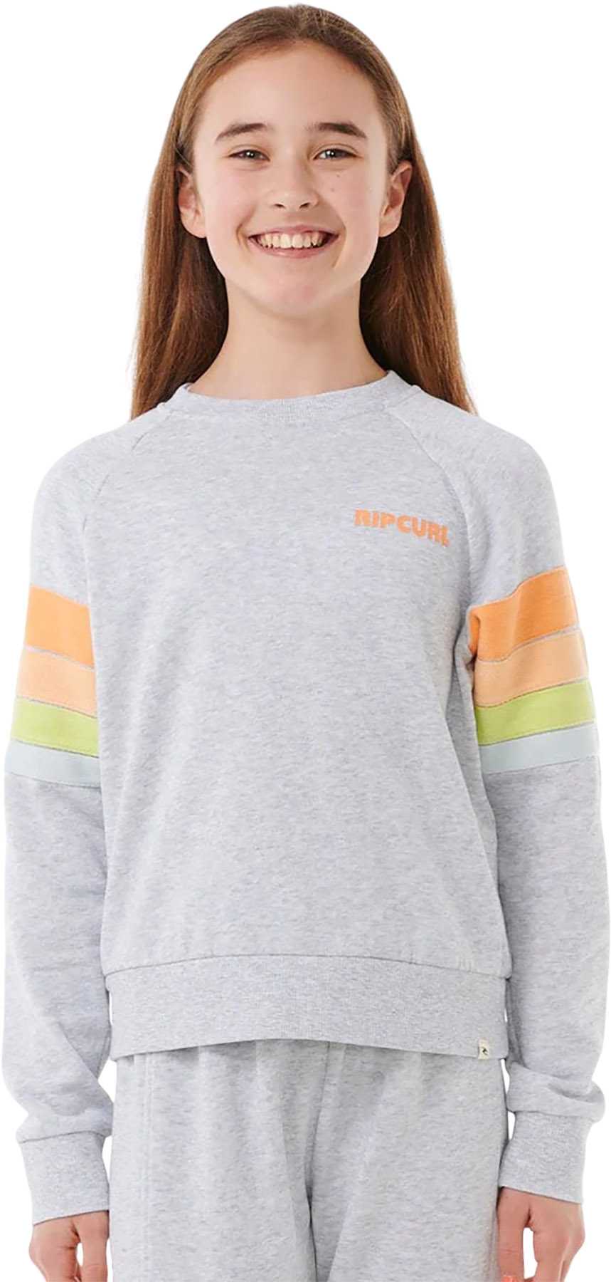 Image de produit pour Chandail en molleton à col rond High Tide Surf - Fille