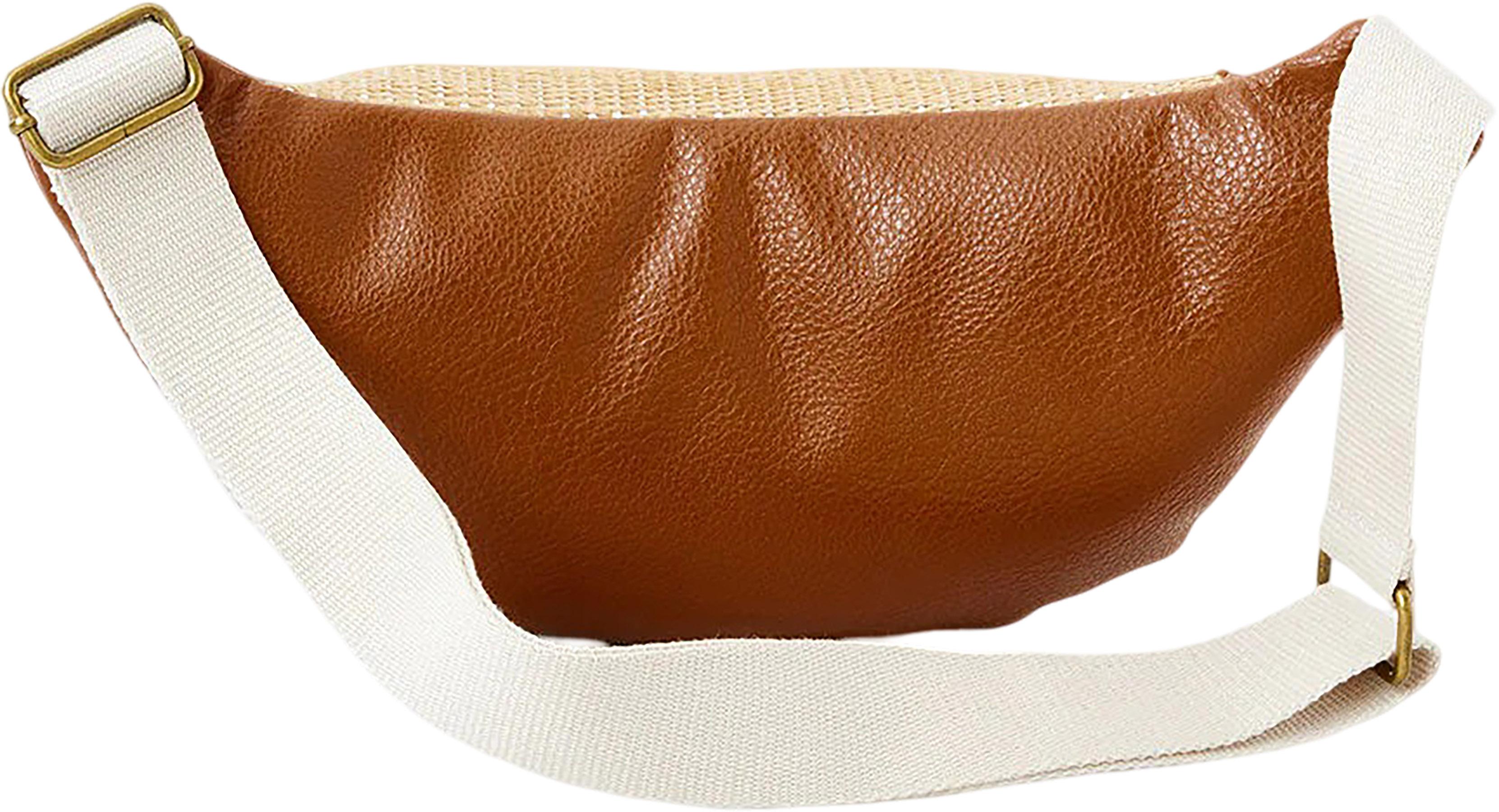 Product gallery image number 4 for product Premium Straw Crossbody Bag 13L - Women's