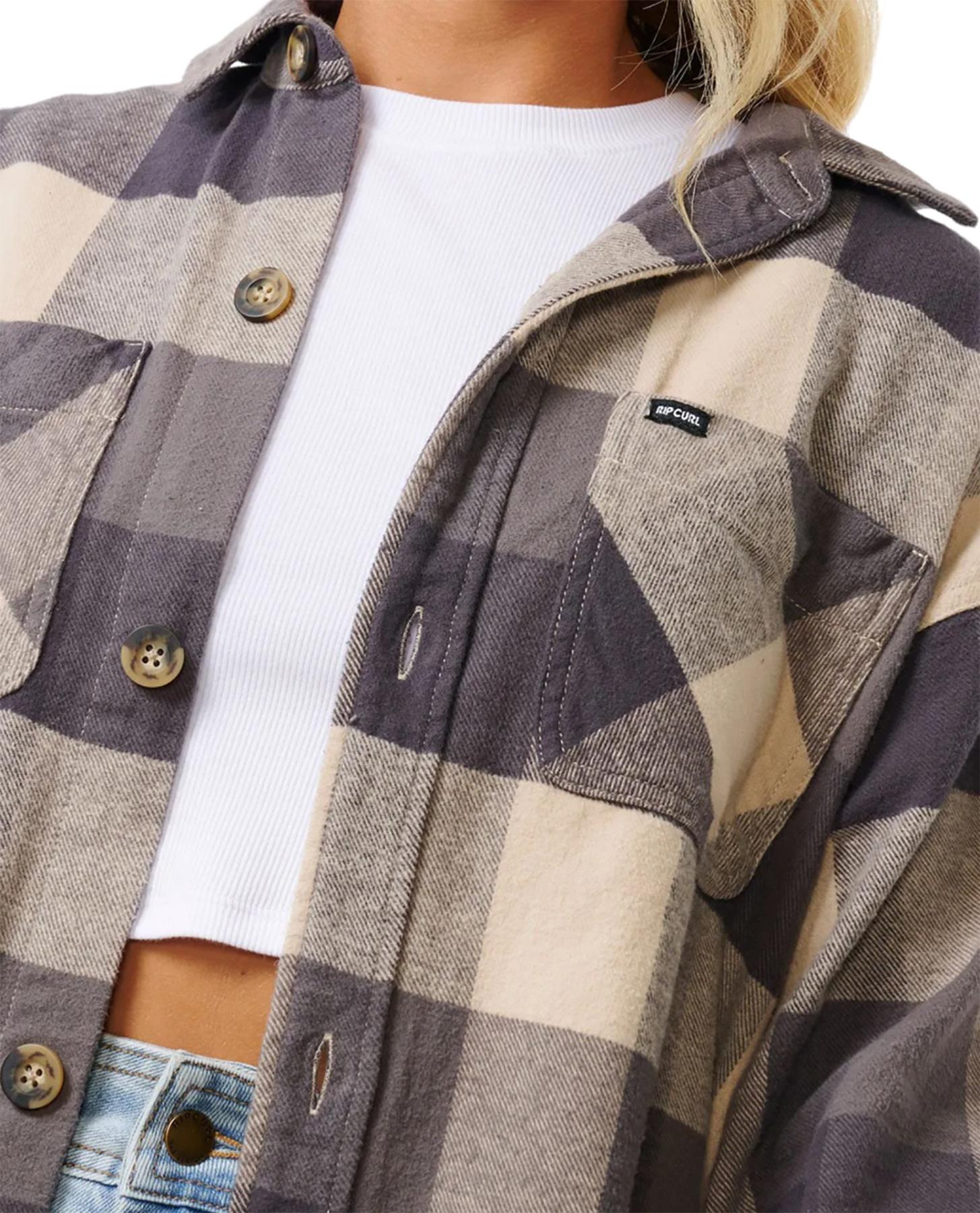 Product gallery image number 3 for product La Isla Flannel Shirt - Women's