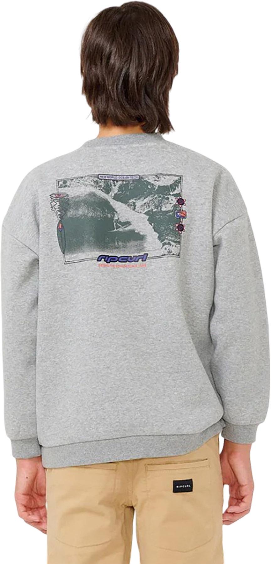 Numéro de l'image de la galerie de produits 2 pour le produit Chandail en molleton à col rond Evolution - Garçon