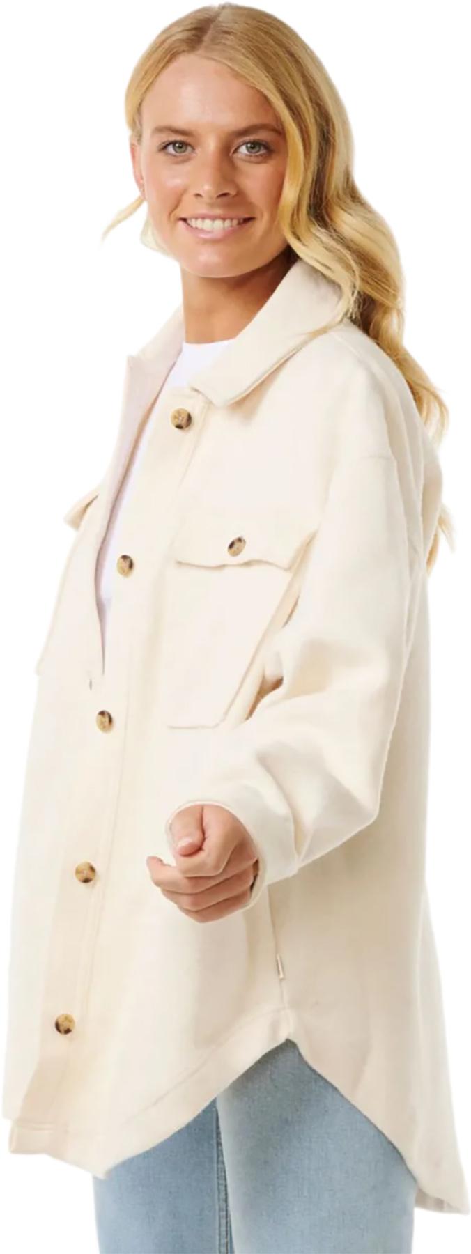 Product gallery image number 4 for product High Tide Fleece Shacket - Women's