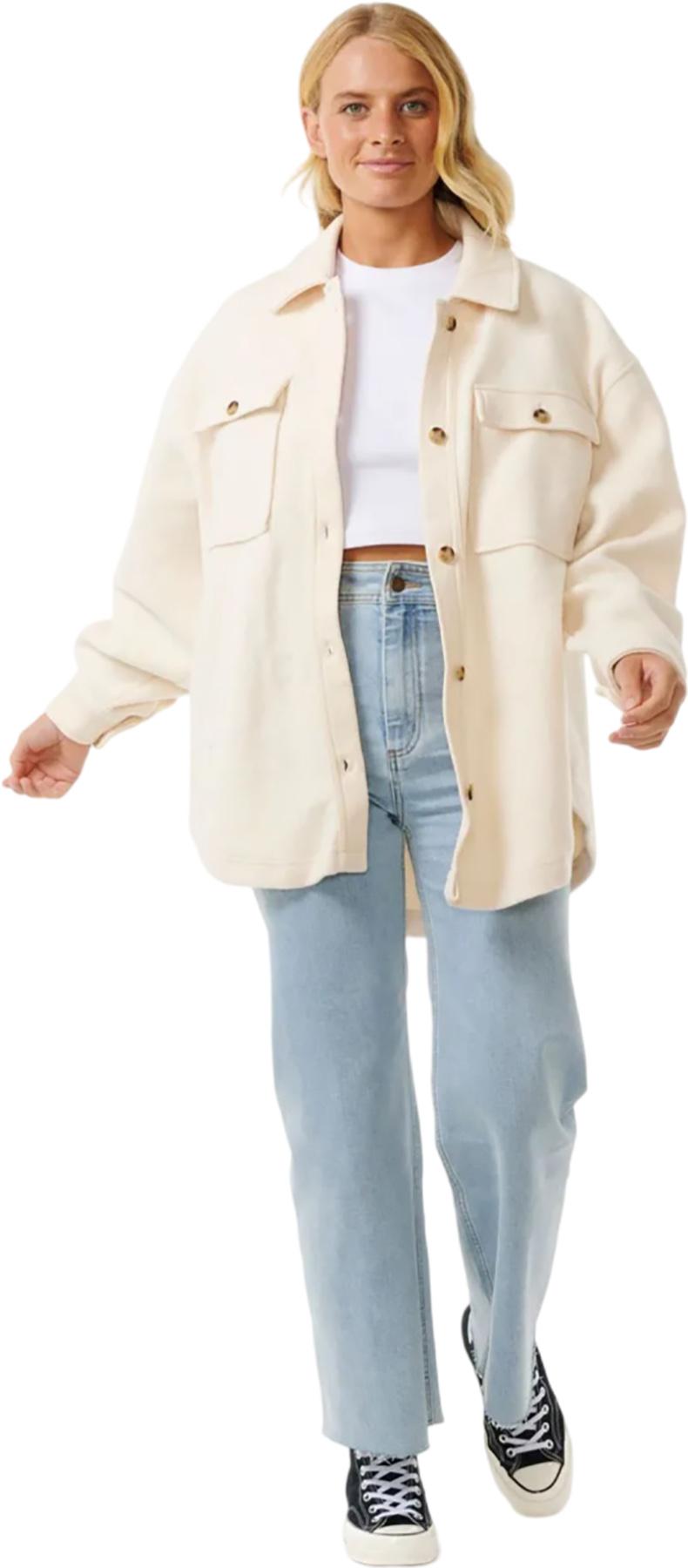 Product gallery image number 1 for product High Tide Fleece Shacket - Women's