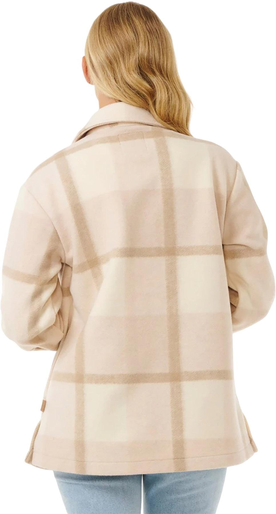 Product gallery image number 2 for product Soleil Check Shacket - Women's