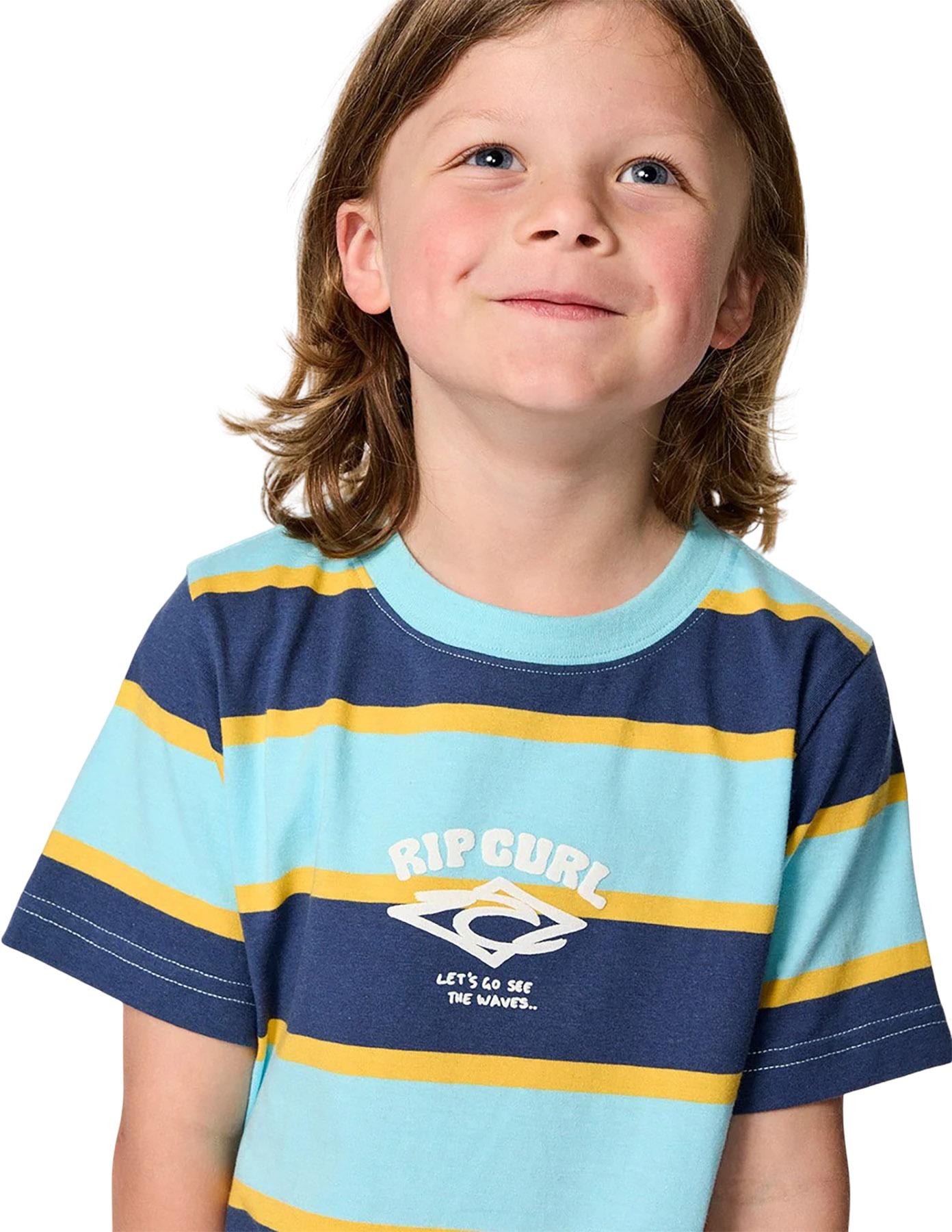 Product gallery image number 4 for product T-shirt à rayures - Garçon