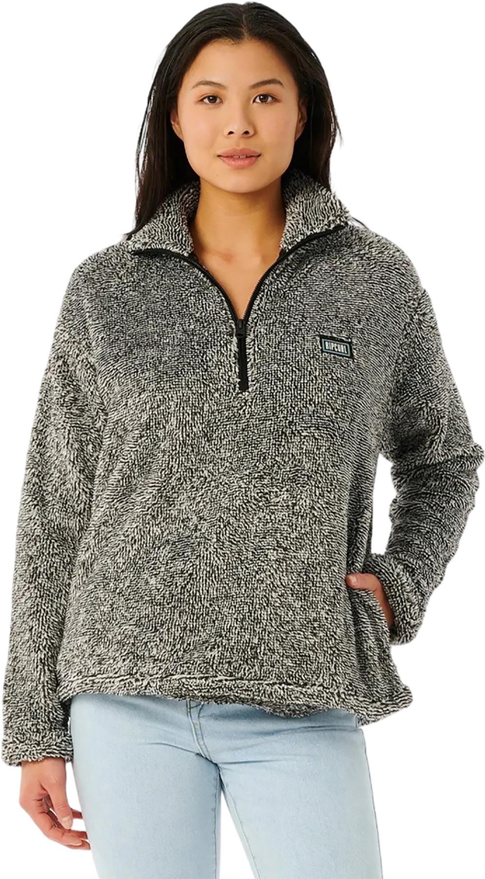 Product gallery image number 1 for product Dark And Stormy II Zip Neck Fleece Jumper - Women's