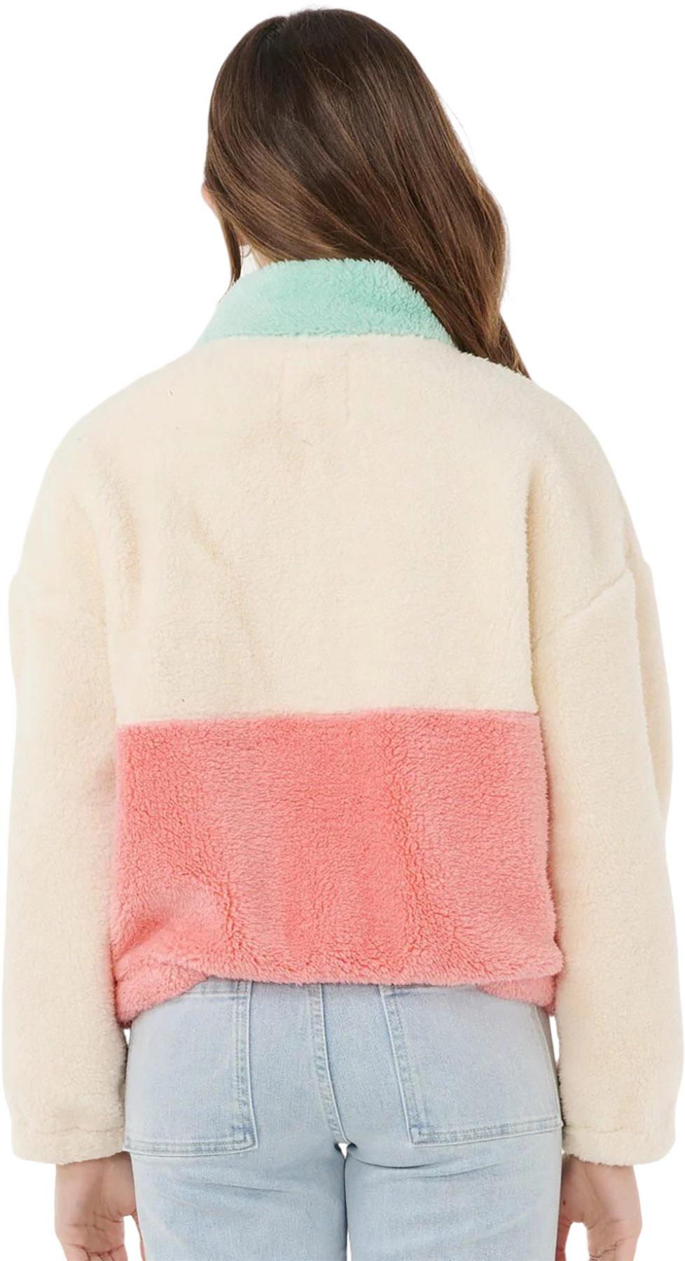 Product gallery image number 3 for product Manteau polaire Block Party - Fille