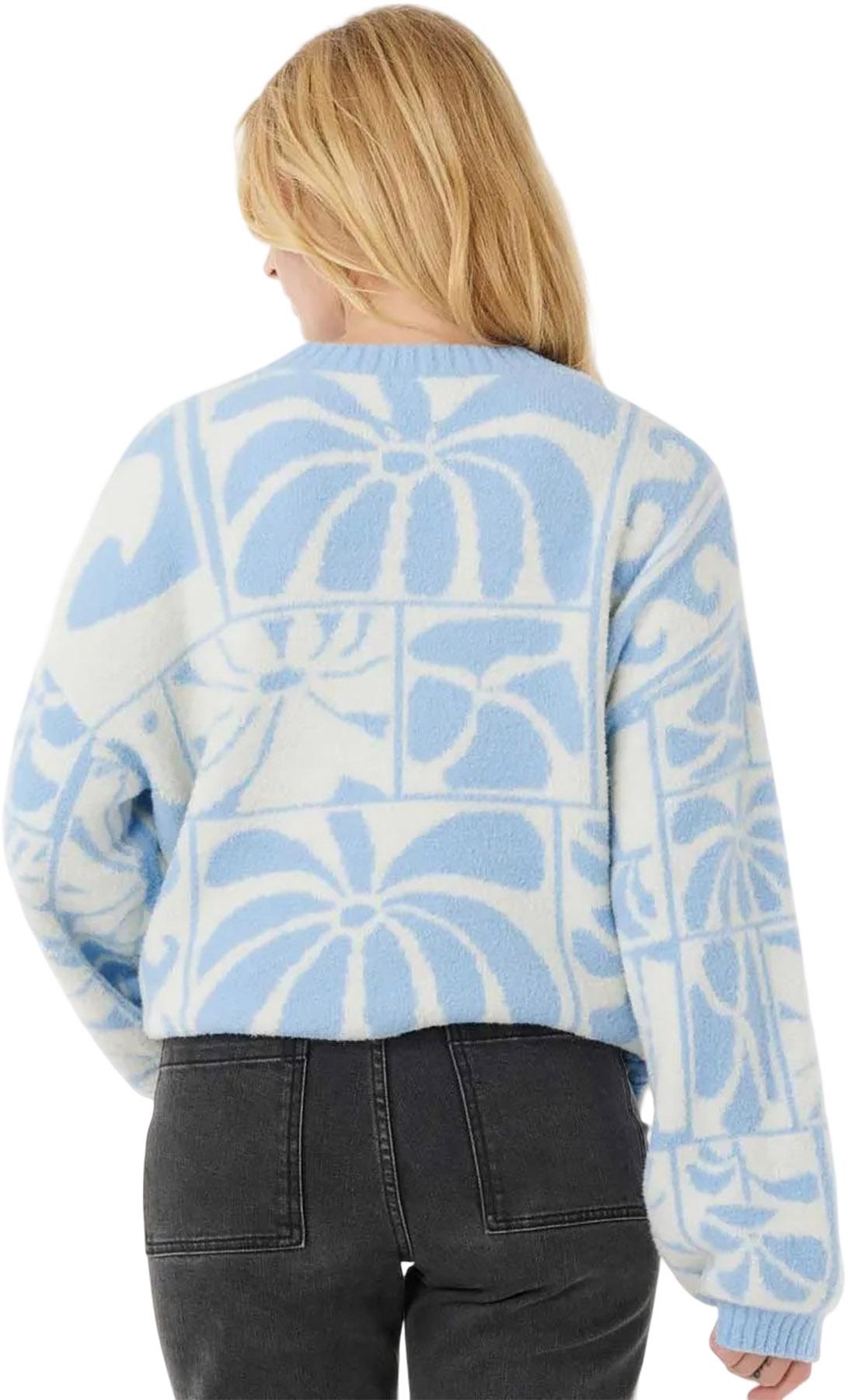 Product gallery image number 2 for product Artist Of The Search Ty Williams Jacquard Crew Neck Sweater - Women's
