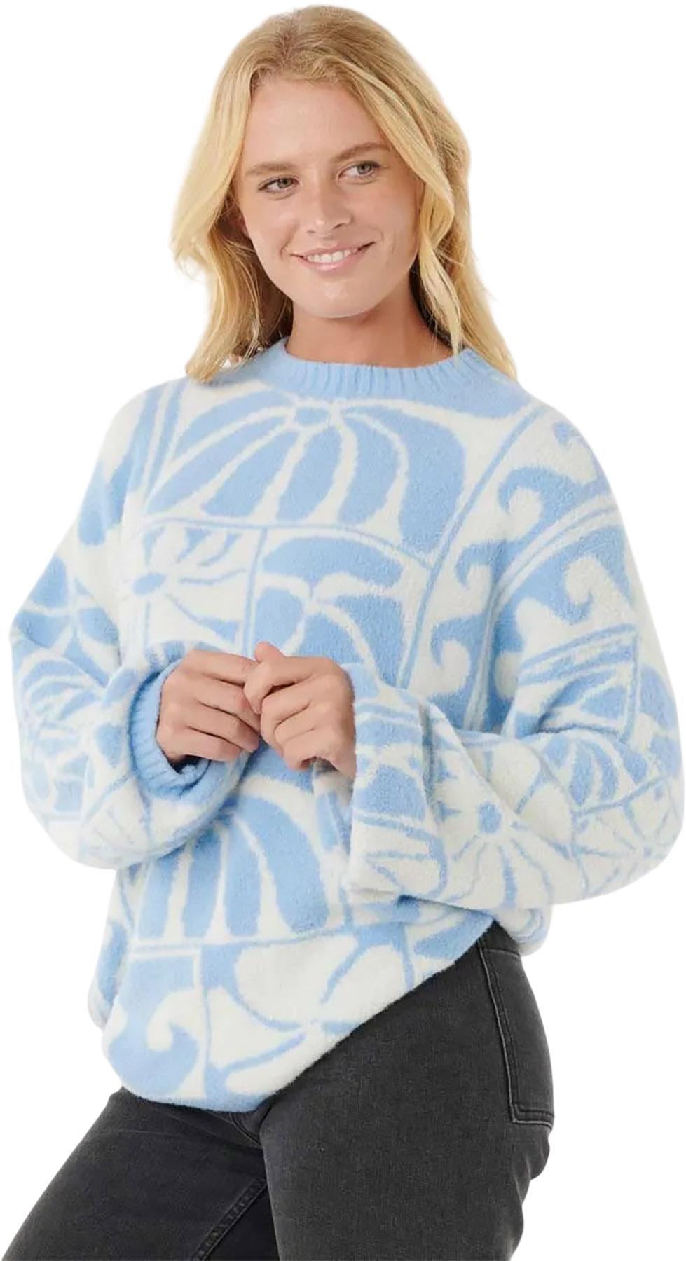 Product gallery image number 2 for product Artist Of The Search Ty Williams Jacquard Crew Neck Sweater - Women's