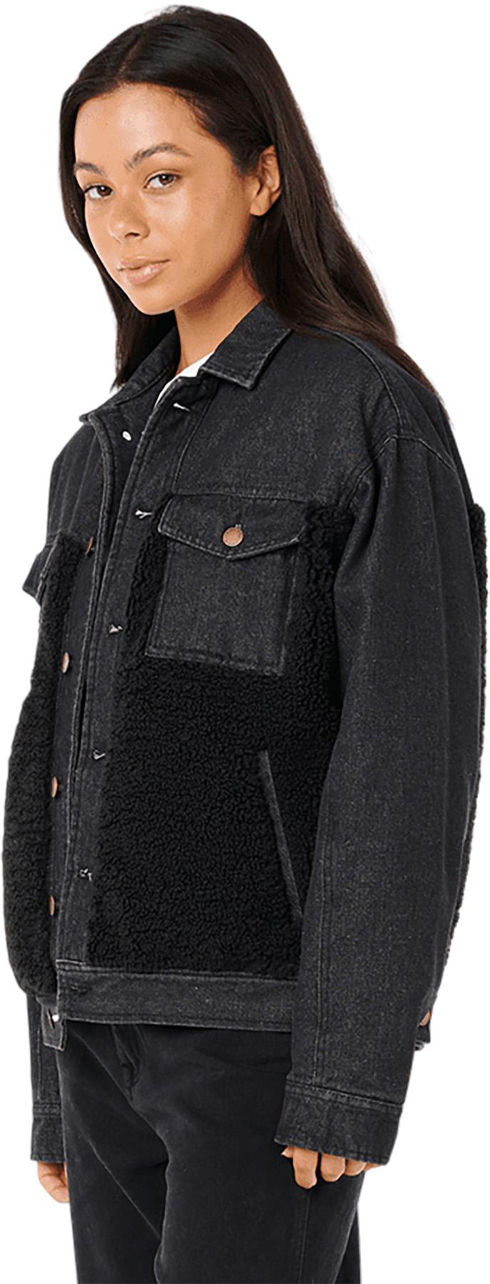 Numéro de l'image de la galerie de produits 6 pour le produit Manteau en jean sherpa Cruisin' - Femme