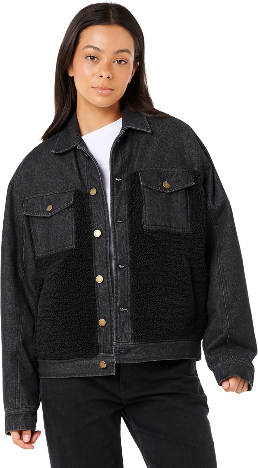 Image de produit pour Manteau en jean sherpa Cruisin' - Femme