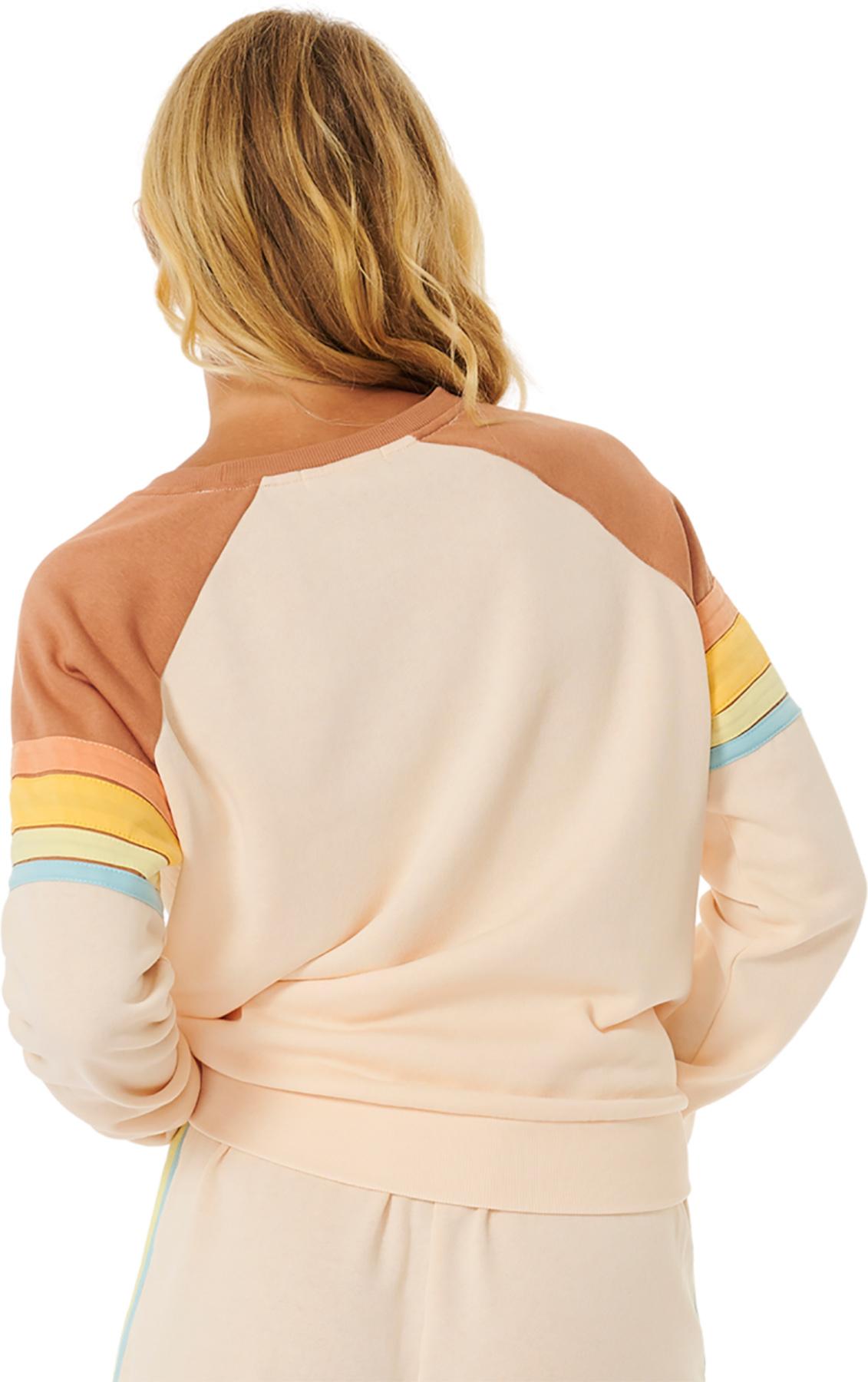 Product gallery image number 2 for product Surf Revival Raglan Crew Neck Fleece Pullover - Women's