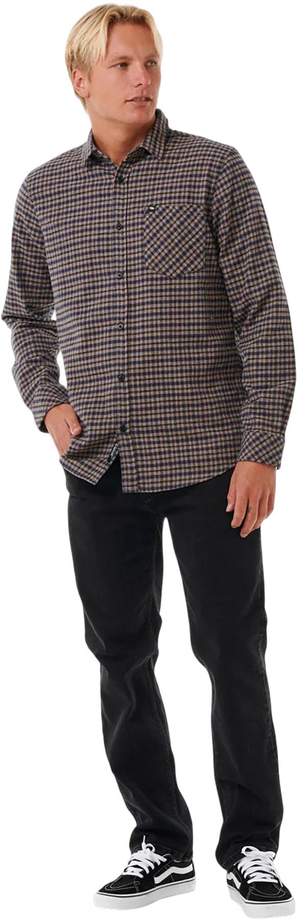 Product gallery image number 3 for product Classic Surf Checked In Flannel Shirt - Men's