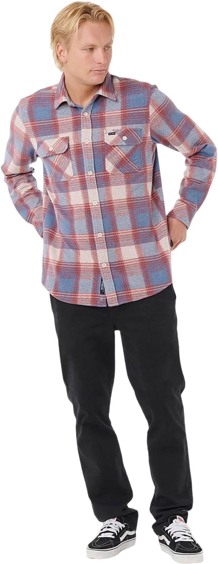 Product gallery image number 2 for product Grid Long Sleeve Shirt - Men's