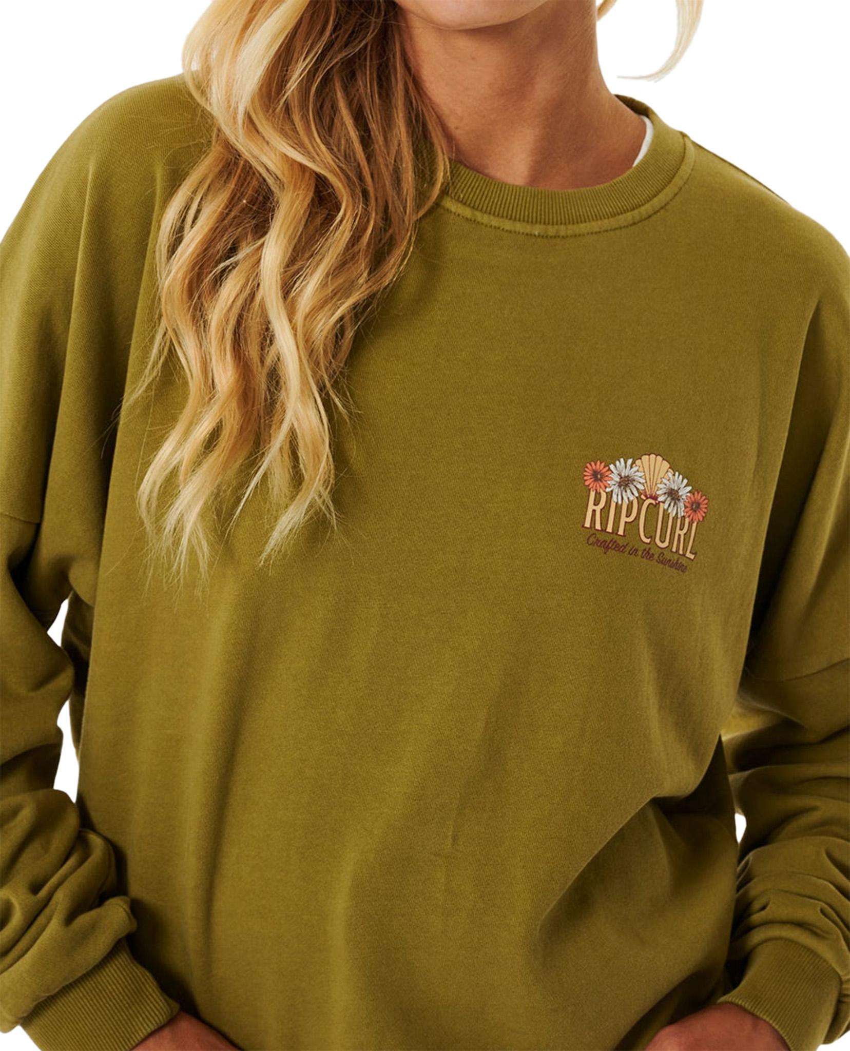 Product gallery image number 4 for product Mystic Drop Shoulder Crew Neck Sweater - Women's