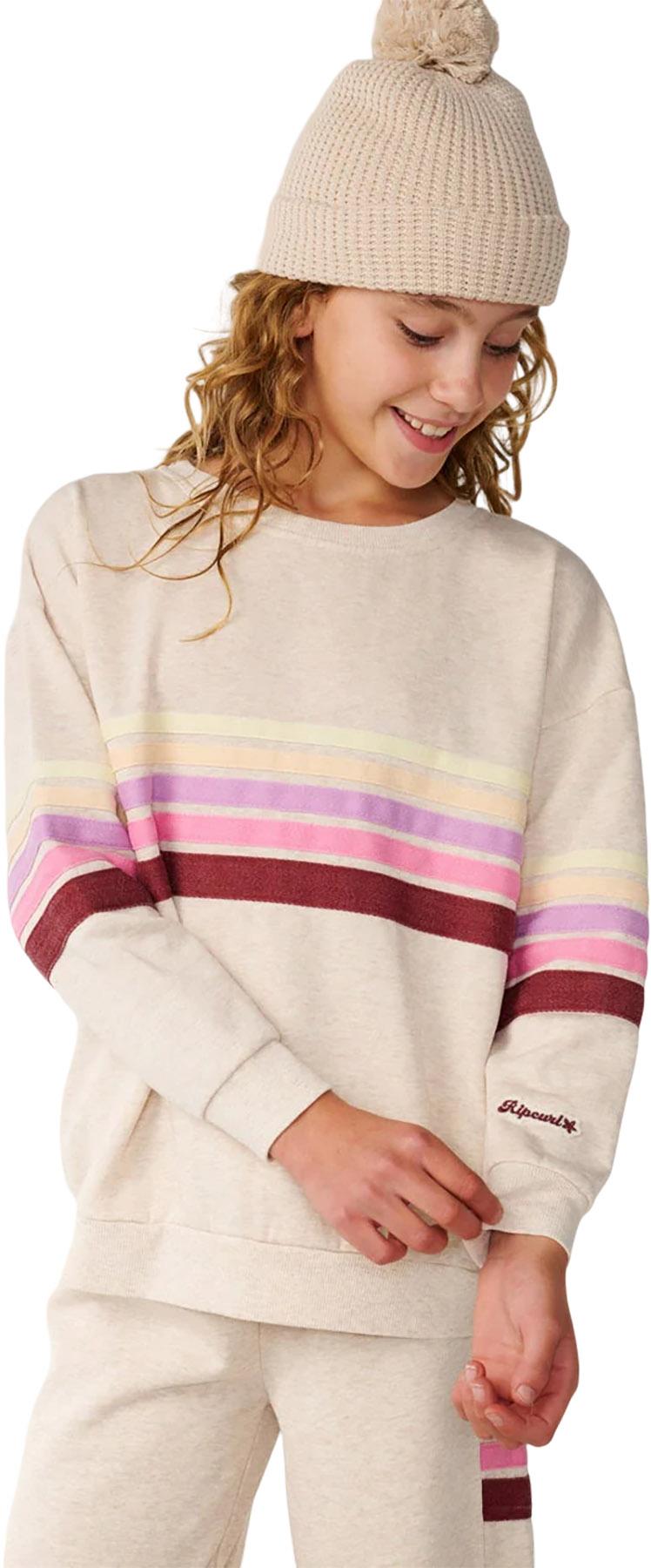 Product gallery image number 3 for product Surf Revival Crew Neck Sweatshirt - Girls
