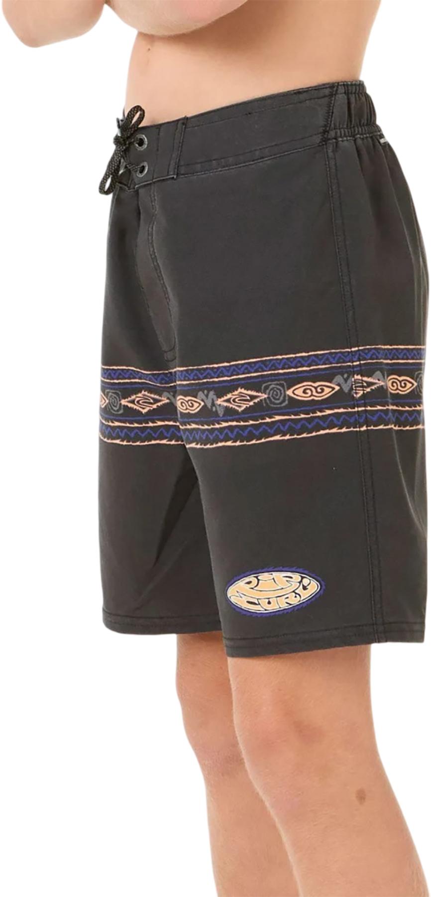 Product gallery image number 3 for product Mirage Raw Energy Geo Boardshorts - Boys