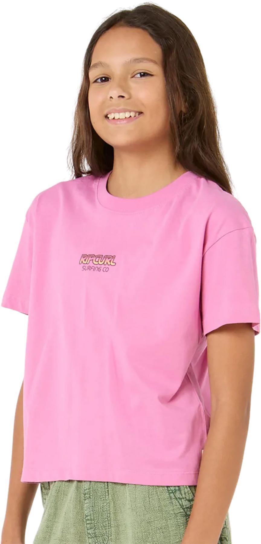 Product gallery image number 3 for product Sun and Sea Crop T-Shirt - Girls