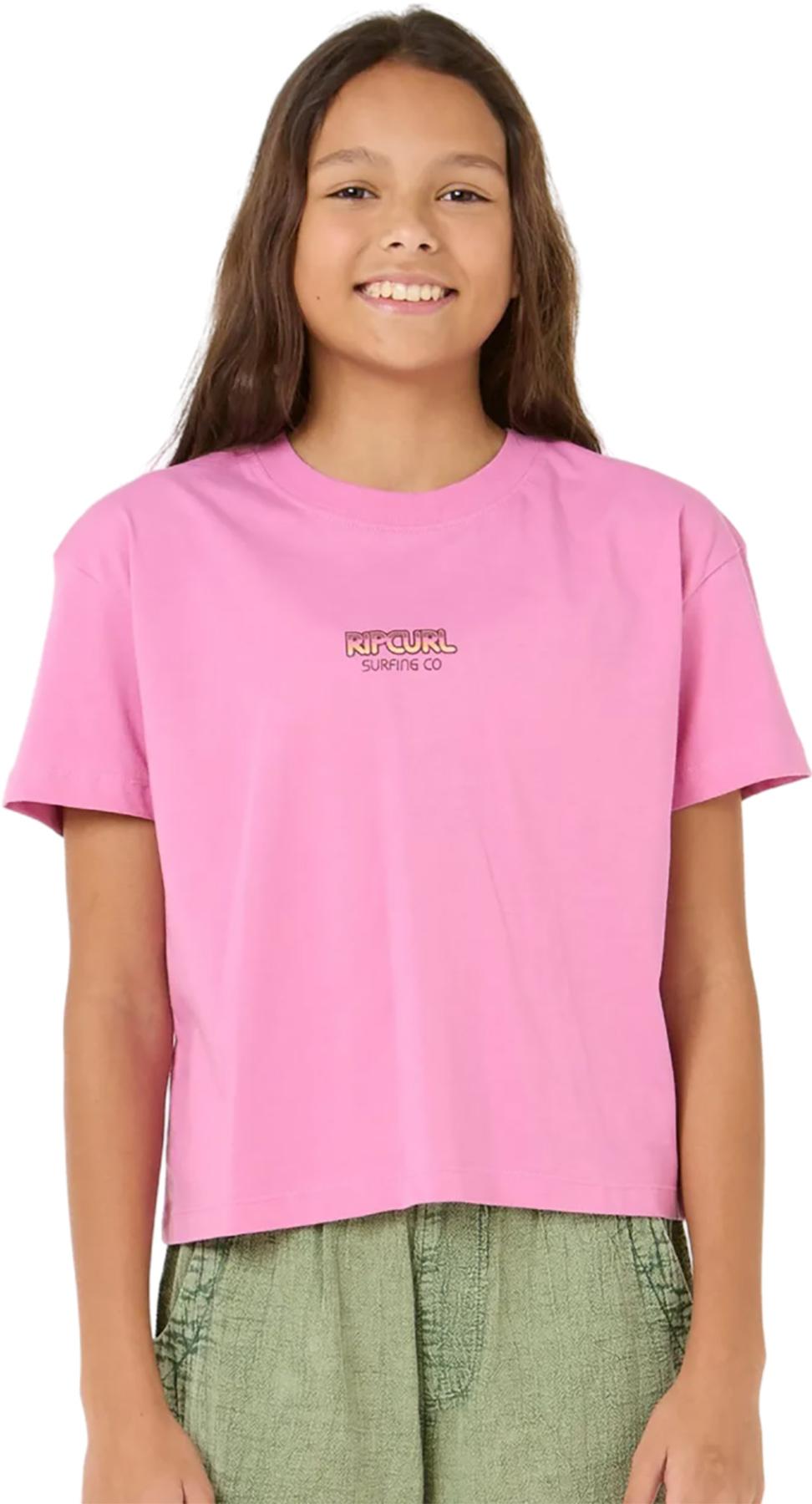 Image de produit pour T-shirt écourté Sun and Sea - Fille