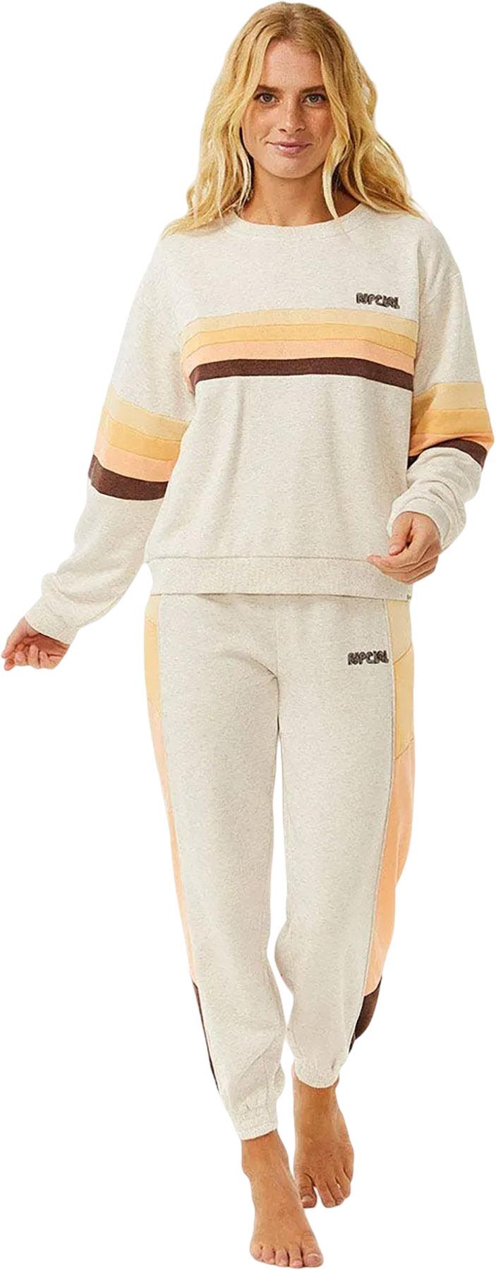 Numéro de l'image de la galerie de produits 2 pour le produit Chandail en molleton à col rond à panneaux Surf Revival - Femme
