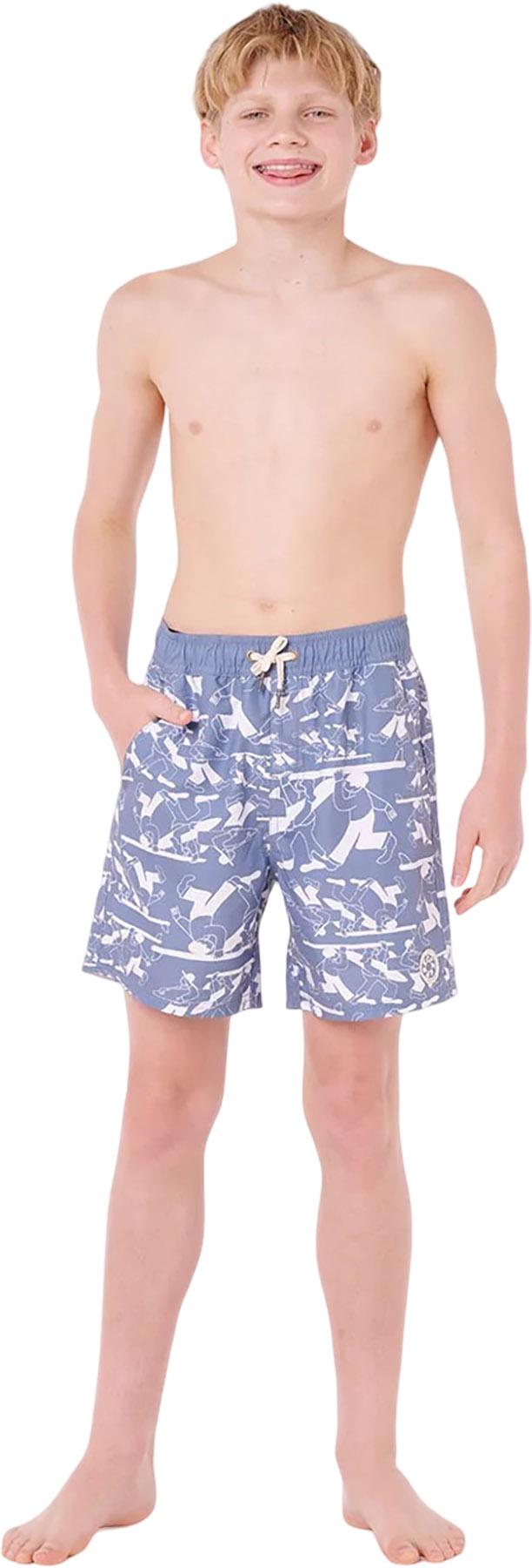 Product gallery image number 4 for product Artist Of the Search Ty Williams Volley Boardshorts - Boys 