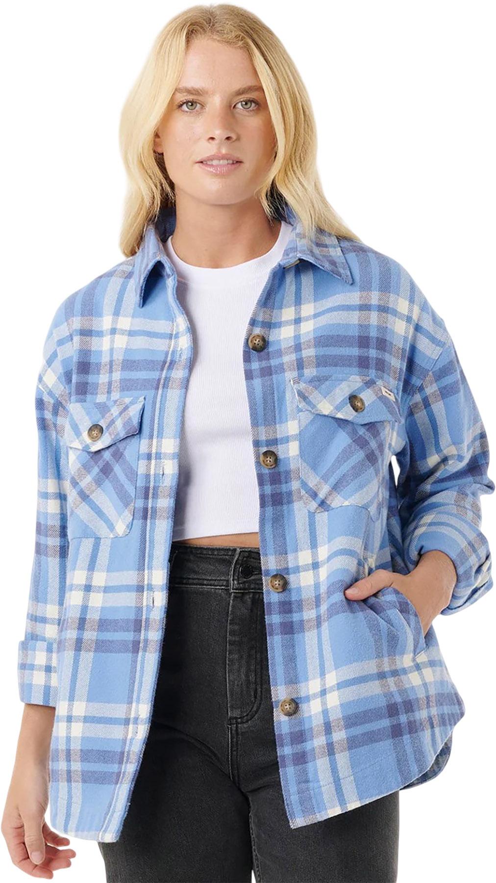 Product image for Chemise en flanelle à manches longues Oceanic - Femme