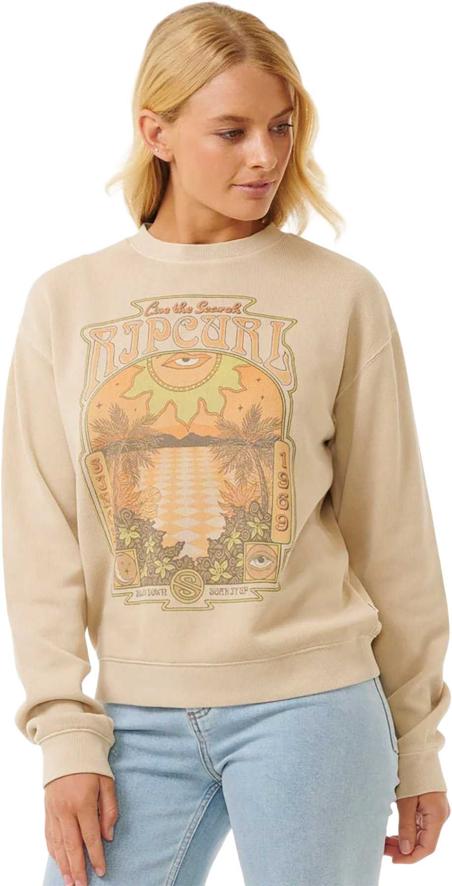 Product image for Slow Down Relaxed Crew Neck Sweatshirt - Women's