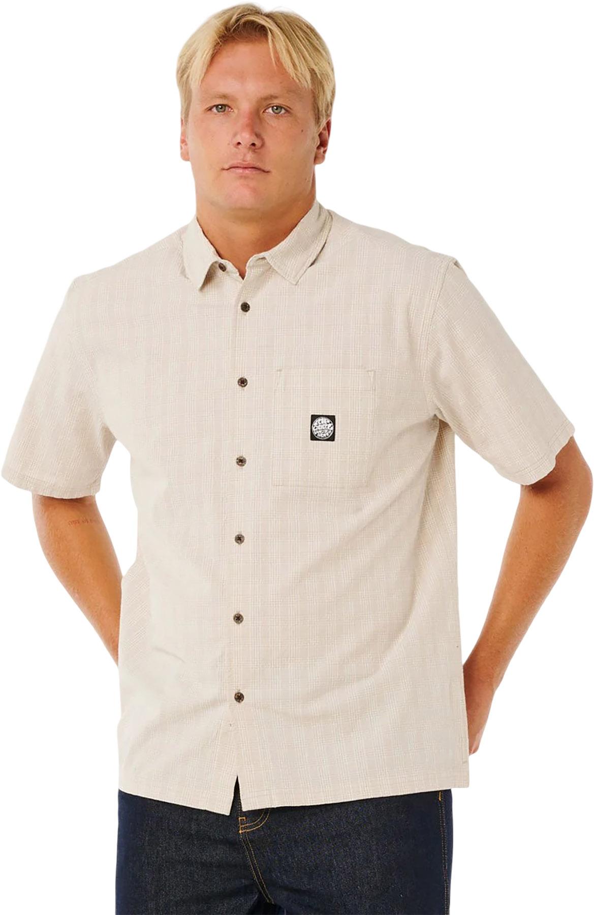 Product image for Chemise à manches courtes à carreaux Premium Surf - Homme