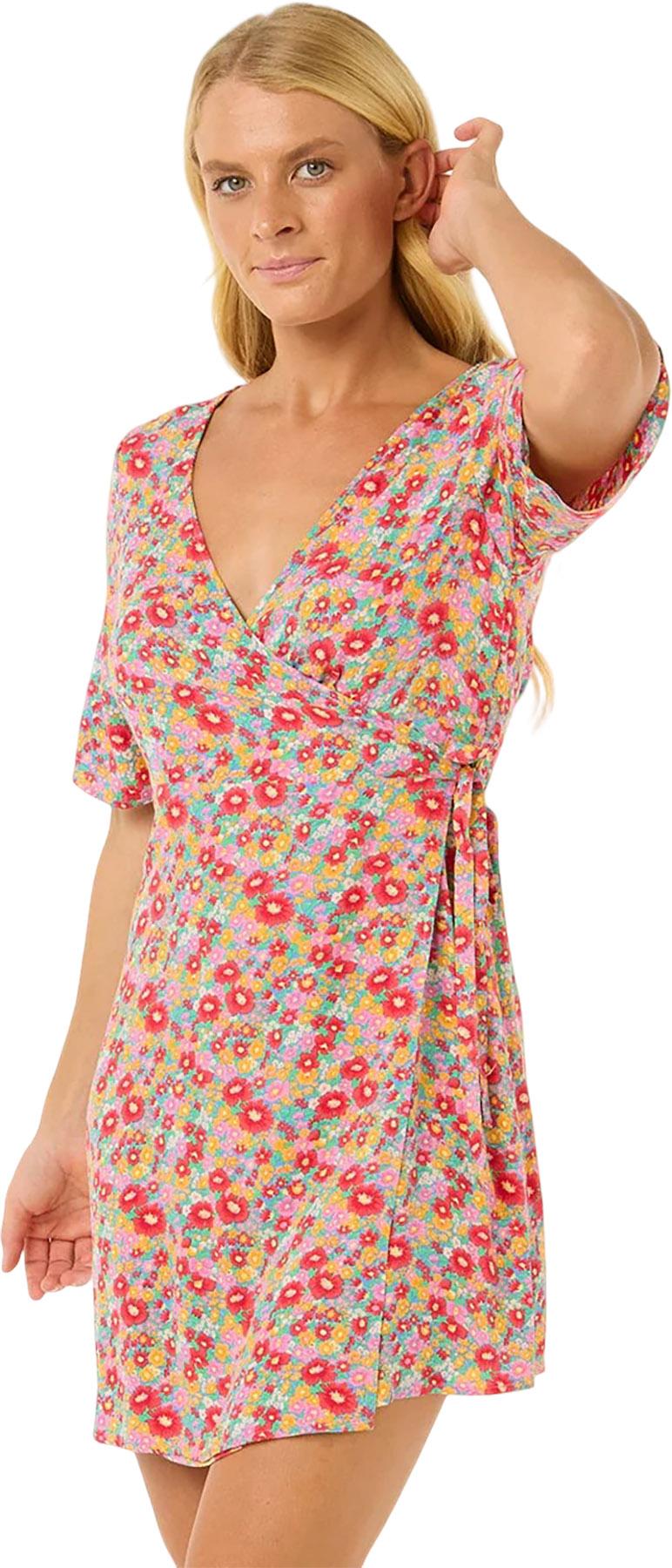 Numéro de l'image de la galerie de produits 4 pour le produit Robe portefeuille Las Dalias Ditsy - Femme